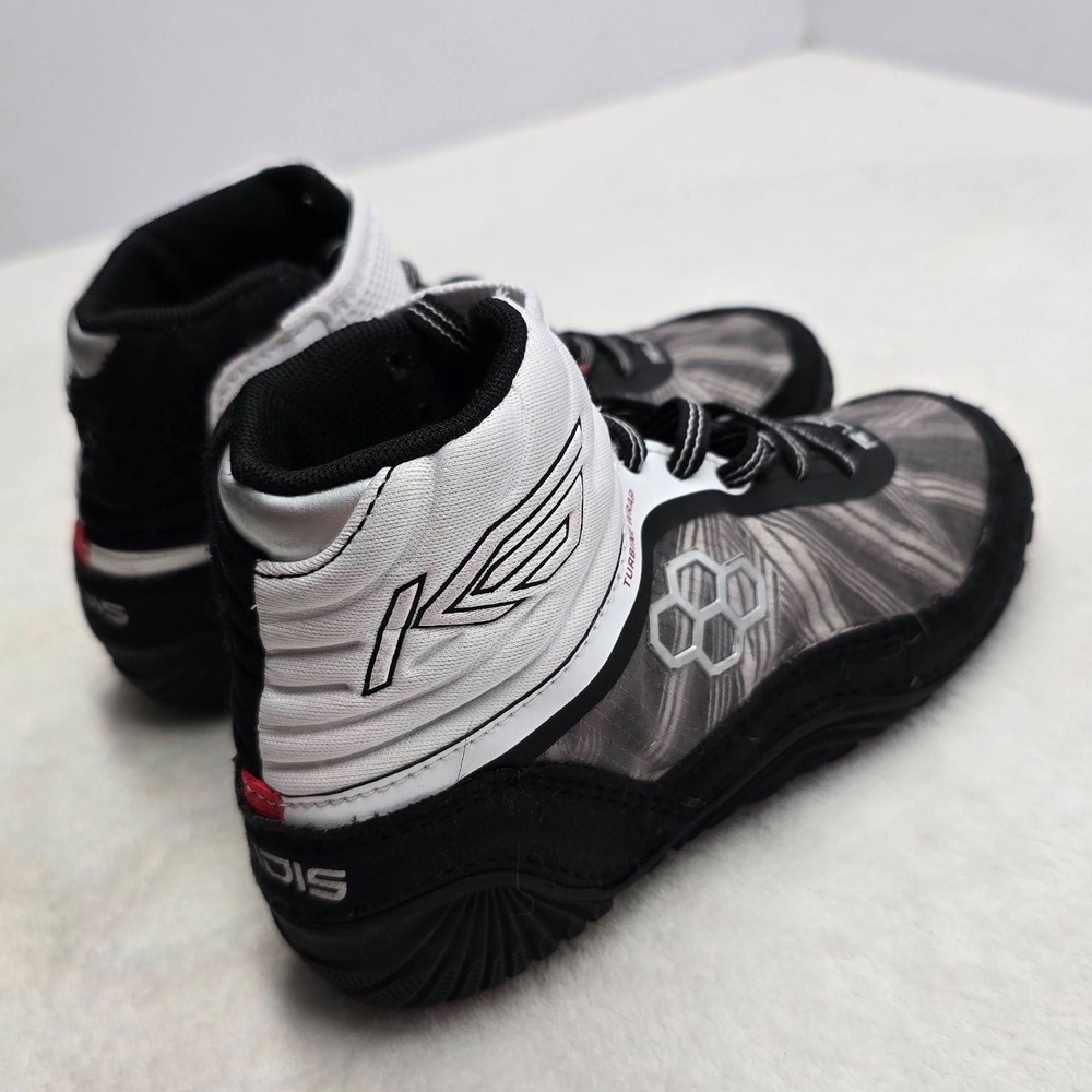 Rudis KS Turbine Kyle Snyder Wrestling Shoes Black White Grey Youth Mens 1 - Picture 7 of 10